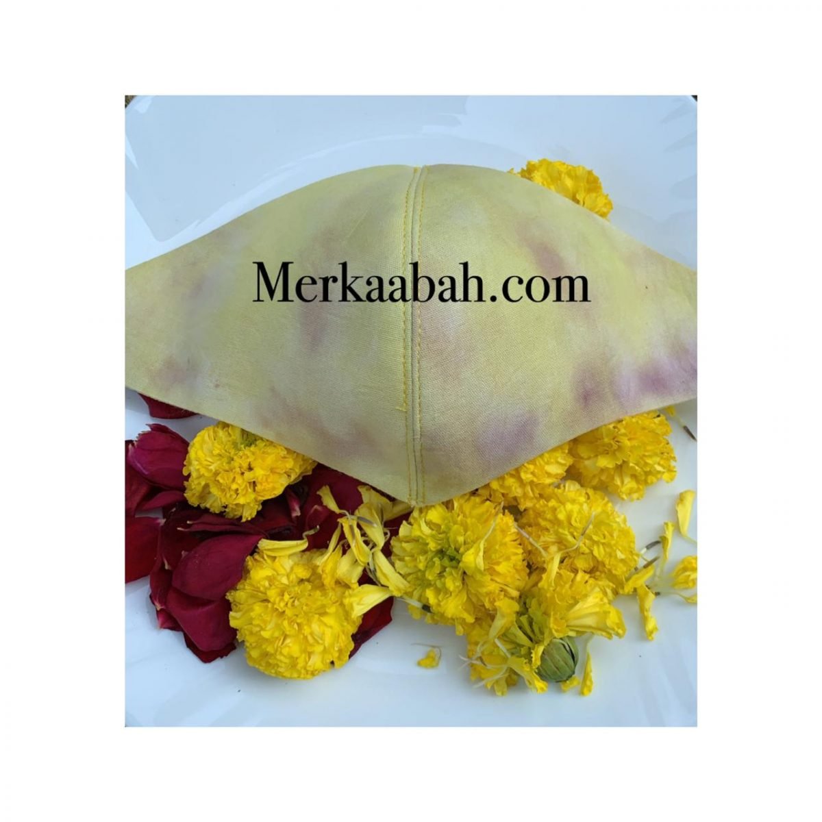 Marigold/rose- all natural eco friendly mask